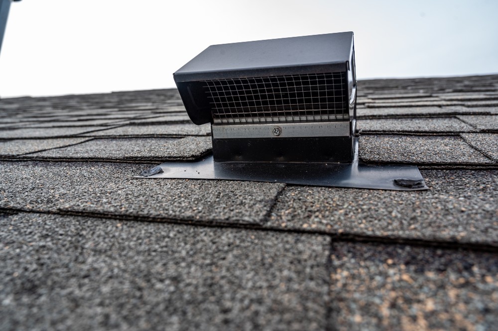 dryer vent through roof