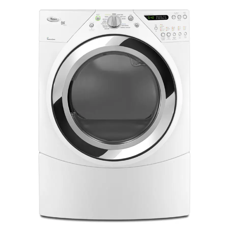 whirlpool duet steam dryer not starting