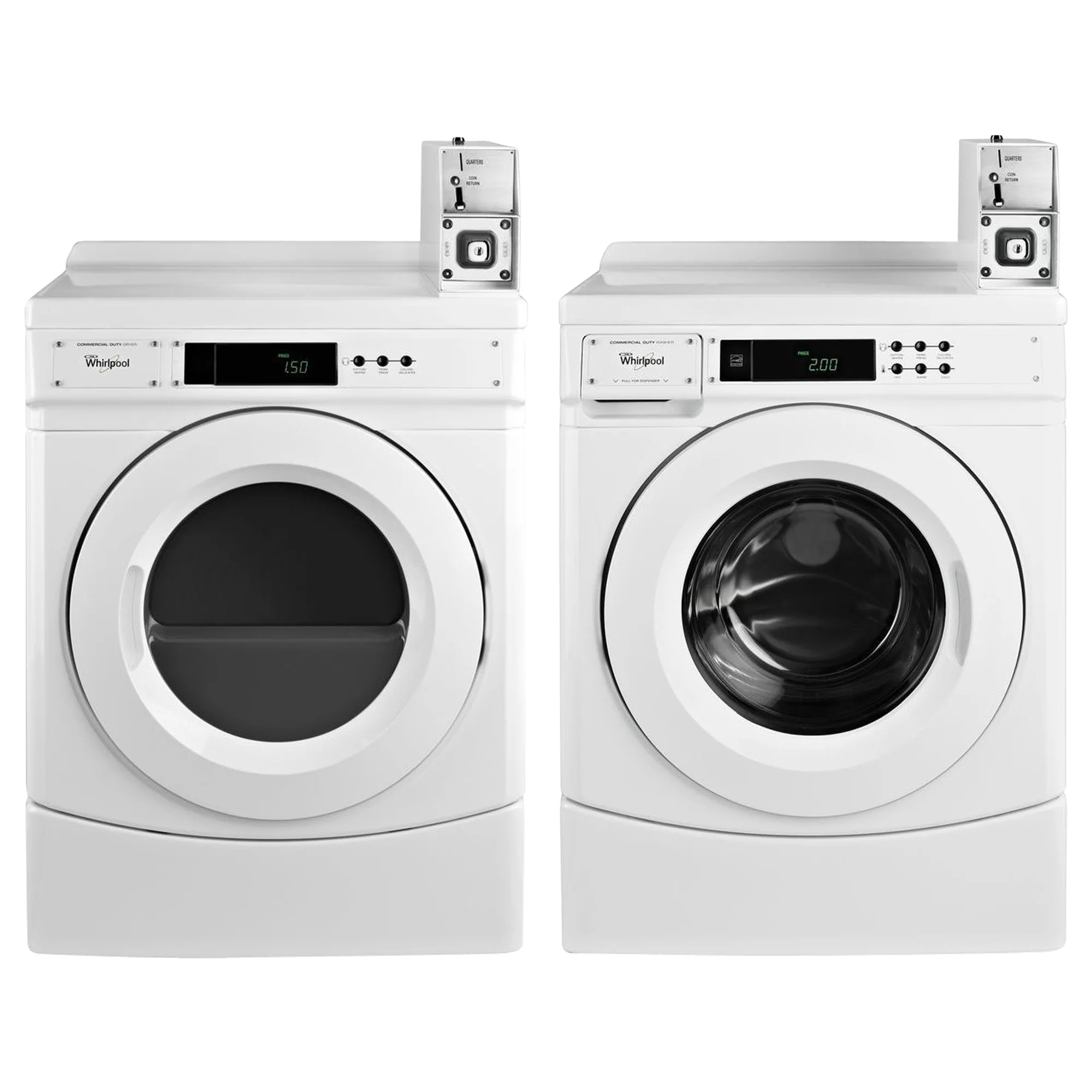 washer and dryer