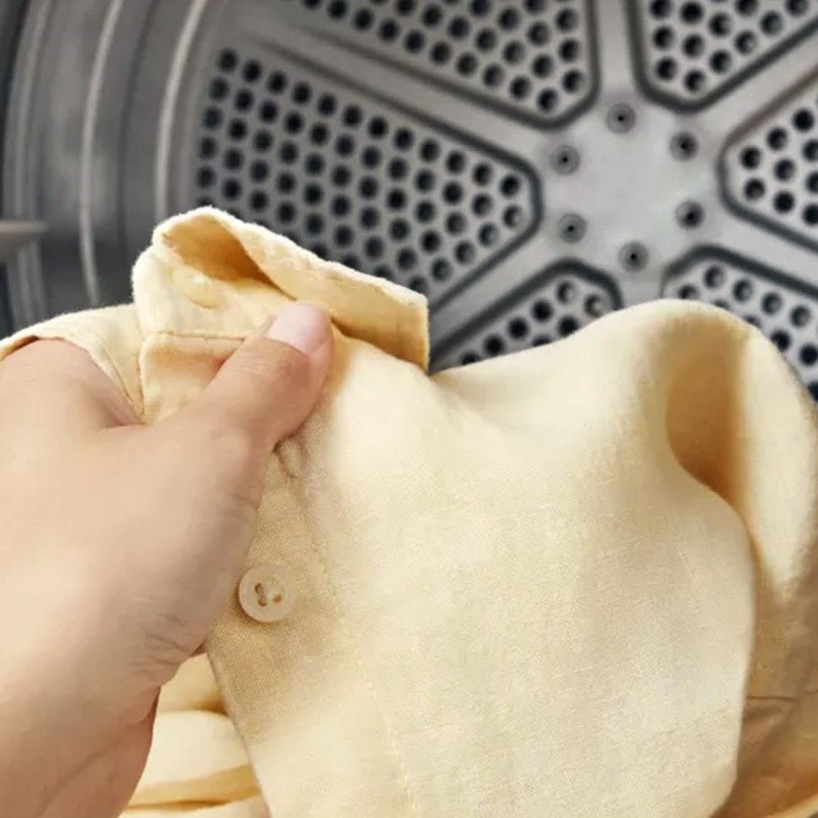 a dryer spinning