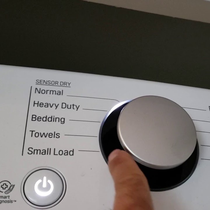 cool setting on lg dryer