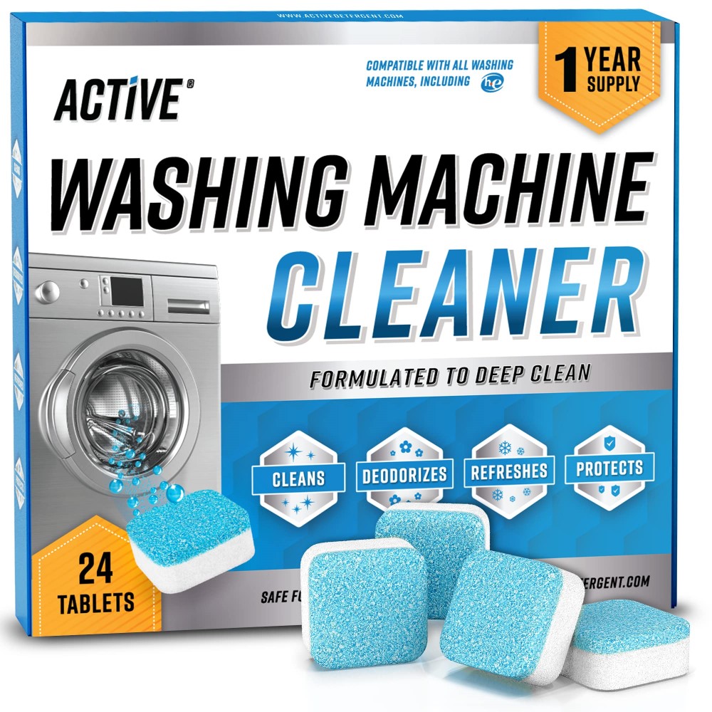 active washing machine cleaner