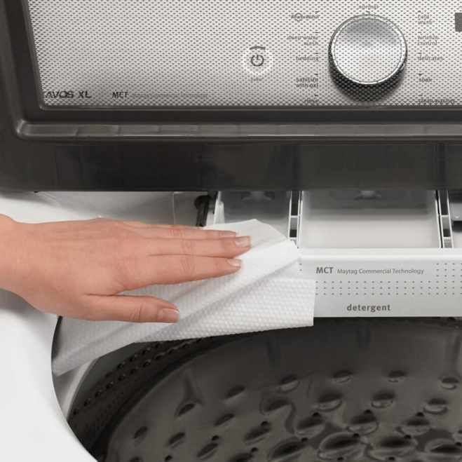 clean washing machine top loader