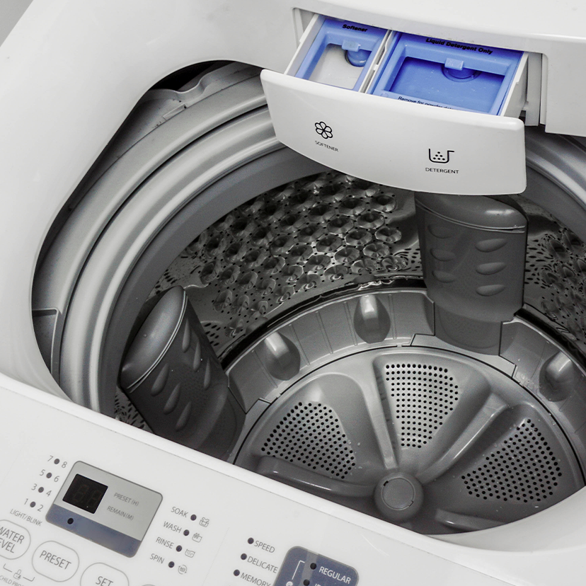 clean washing machine top loader