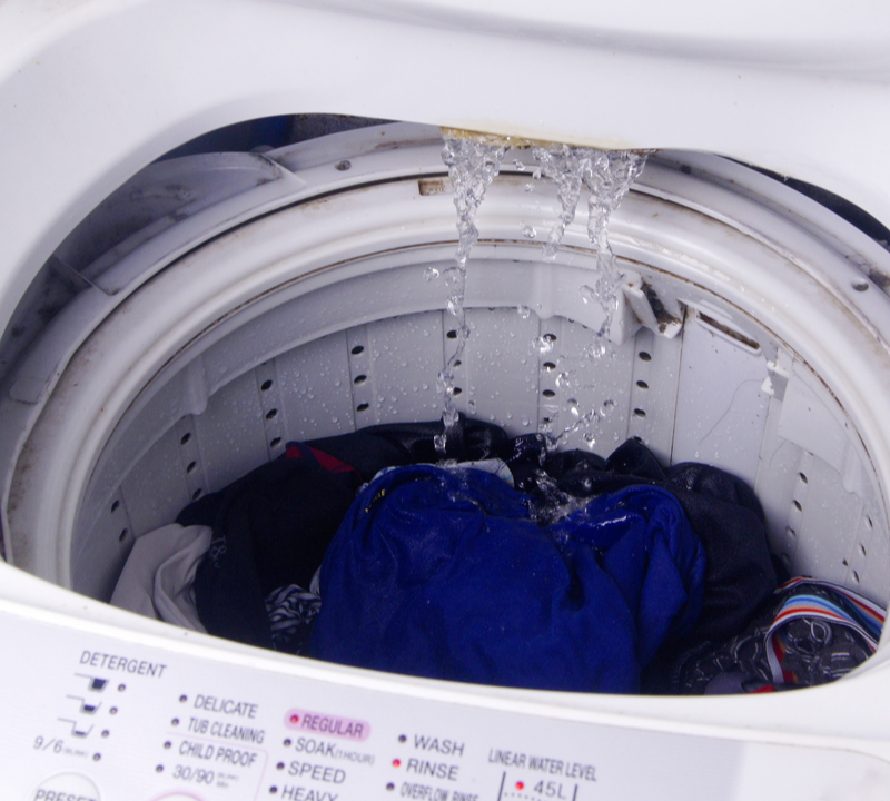 washing machine not draining