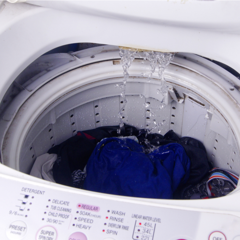 washing machine not draining