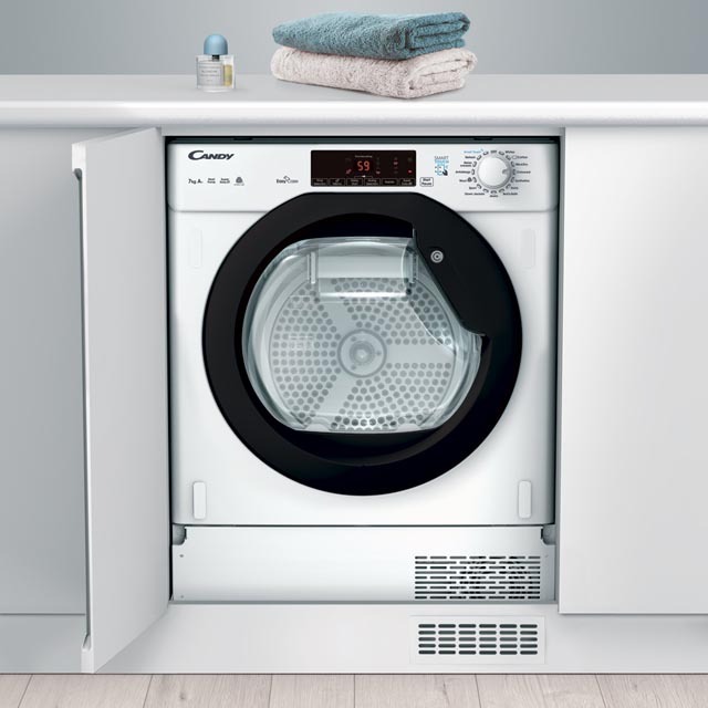 integrated tumble dryer